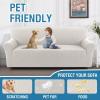 imageHVERSAILTEX Jacquard Couch Cushion Covers High Stretch Sofa Covers for 3 Cushion Couch Furniture Protector Spandex AntiSlip Soft Thickened Slipcovers Diamond Pattern3 Back Covers GreyCrizzlepale Oak