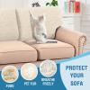 imageHVERSAILTEX Jacquard Couch Cushion Covers High Stretch Sofa Covers for 3 Cushion Couch Furniture Protector Spandex AntiSlip Soft Thickened Slipcovers Diamond Pattern3 Back Covers GreyDiamondivory