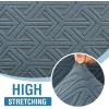 imageHVERSAILTEX Jacquard Couch Cushion Covers High Stretch Sofa Covers for 3 Cushion Couch Furniture Protector Spandex AntiSlip Soft Thickened Slipcovers Diamond Pattern3 Back Covers GreyDiamondstone Blue
