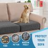 imageHVERSAILTEX Jacquard Couch Cushion Covers High Stretch Sofa Covers for 3 Cushion Couch Furniture Protector Spandex AntiSlip Soft Thickened Slipcovers Diamond Pattern3 Back Covers GreyDiamondgrey