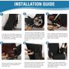 imageHVERSAILTEX Large Office Chair Cover  Water Resistant With Arms for Computer Desk High Back Universal Executive Boss  Non Slip Buckle Washable GreyBeigeBlackGrey