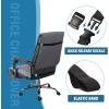 imageHVERSAILTEX Large Office Chair Cover  Water Resistant With Arms for Computer Desk High Back Universal Executive Boss  Non Slip Buckle Washable GreyBeigeGreyBeige