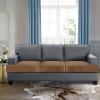 imageHVERSAILTEX Stretch Velvet T Couch Cushion Cover Seat Cushion Cover for Chair Recliner Wingback Chair Furniture Protector Sofa Cushion Slipcover with Elastic BottomArmchairIvoryCamel
