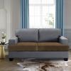 imageHVERSAILTEX Stretch Velvet T Couch Cushion Cover Seat Cushion Cover for Chair Recliner Wingback Chair Furniture Protector Sofa Cushion Slipcover with Elastic BottomArmchairIvoryBronze Brown