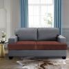 imageHVERSAILTEX Stretch Velvet T Couch Cushion Cover Seat Cushion Cover for Chair Recliner Wingback Chair Furniture Protector Sofa Cushion Slipcover with Elastic BottomArmchairIvoryBurnt Brick
