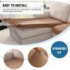 imageHVERSAILTEX 100 Waterproof Couch Covers for 3 Cushion Couch Sofa Pet Friendly Stretch Couch Cushion Covers Sectional Couch Covers Thick Dual Fleece Fabric3 Pieces Sofa Cushion Covers CamelCamel