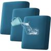 imageHVERSAILTEX 100 Waterproof Couch Covers for 3 Cushion Couch Sofa Pet Friendly Stretch Couch Cushion Covers Sectional Couch Covers Thick Dual Fleece Fabric3 Pieces Sofa Cushion Covers CamelPeacock Blue