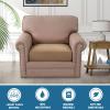 imageHVERSAILTEX 100 Waterproof Couch Covers for 3 Cushion Couch Sofa Pet Friendly Stretch Couch Cushion Covers Sectional Couch Covers Thick Dual Fleece Fabric3 Pieces Sofa Cushion Covers CamelWarm Sand