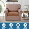 imageHVERSAILTEX 100 Waterproof Couch Covers for 3 Cushion Couch Sofa Pet Friendly Stretch Couch Cushion Covers Sectional Couch Covers Thick Dual Fleece Fabric3 Pieces Sofa Cushion Covers CamelCamel