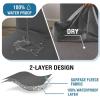 imageHVERSAILTEX 100 Waterproof Dining Chair Covers Stretch Chair Covers for Dining Room Set of 6 Parson Chair Slipcovers Chair Protectors Covers Dining Soft Thick Solid Fleece Fabric Washable IvoryGrey