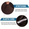 imageHVERSAILTEX Velvet Dining Chair Covers Stretch Chair Covers for Dining Room Set of 2 Parson Chair Slipcovers Chair Protectors Covers Dining Soft Thick Solid Velvet Fabric Washable BlackBrown