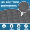 imageHVERSAILTEX L Shape Sectional Couch Covers 2Piece L Couch Cover 100 Waterproof Pet Couch Covers for Sectional Sofa WashableLeft Chaise  3 Seat Sofa Rocket GrayRocket Gray