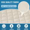 imageHVERSAILTEX L Shape Sectional Couch Covers 2Piece L Couch Cover 100 Waterproof Pet Couch Covers for Sectional Sofa WashableLeft Chaise  3 Seat Sofa Rocket GrayCoconut Milk