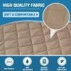 imageHVERSAILTEX L Shape Sectional Couch Covers 2Piece L Couch Cover 100 Waterproof Pet Couch Covers for Sectional Sofa WashableLeft Chaise  3 Seat Sofa Rocket GrayFrench Oak