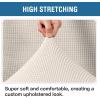 imageHVERSAILTEX Ottoman Cover Stretch Ottoman Slipcover Round Ottoman Storage Cover Folding Stool Covers Furniture Protector Cover for Footrest Ottoman Fit Dia 20quot  23quot TaupeNatural