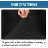 imageHVERSAILTEX Ottoman and Sofa Seat Cushion Combined Cover Slipcover Rectangle Sofa Slipcover Fit Length 5675 Suitable for L Shaped Seat Cushion Cover or Chaise Part Cover Stretch Thick Soft  BlackBlack