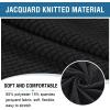 imageHVERSAILTEX Ottoman and Sofa Seat Cushion Combined Cover Slipcover Rectangle Sofa Slipcover Fit Length 5675 Suitable for L Shaped Seat Cushion Cover or Chaise Part Cover Stretch Thick Soft  BlackBlack