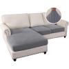 imageHVERSAILTEX Sectional Couch Covers 4 Pieces Sofa Seat Cushion Covers L Shape Separate Cushion Couch Chaise Cover for Both LeftRight Sectional Couch Seat Only 1 Chaise  3 Sofa GreyDove