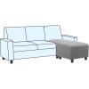 imageHVERSAILTEX Ottoman Cover Stretch Ottoman Slipcover Round Ottoman Storage Cover Folding Stool Covers Furniture Protector Cover for Footrest Ottoman Fit Dia 20quot  23quot TaupeDove