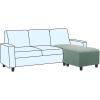 imageHVERSAILTEX Ottoman and Sofa Seat Cushion Combined Cover Slipcover Rectangle Sofa Slipcover Fit Length 5675 Suitable for L Shaped Seat Cushion Cover or Chaise Part Cover Stretch Thick Soft  BlackSage