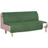imageHVERSAILTEX Futon Cover Reversible Sofa Slipcover Furniture Protector Water Resistant 2 Inch Wide Elastic Straps Sofa Bed Pets Kids Dog Cat Fit Sitting Width Up to 70quotFuton BlackGreyChristmas GreenBeige