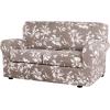 imageHVERSAILTEX Super Stretch 2 Pieces Sofa Covers for Armchair Covers Living Room Chair Slipcovers Feature Soft Thick Modern Style with Individual Cushion Cover Pet Friendly  Armchair AquaTaupe