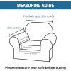imageHVERSAILTEX Super Stretch 2 Pieces Sofa Covers for Armchair Covers Living Room Chair Slipcovers Feature Soft Thick Modern Style with Individual Cushion Cover Pet Friendly  Armchair AquaGrey