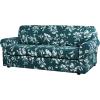 imageHVERSAILTEX Super Stretch 2 Pieces Sofa Covers for Armchair Covers Living Room Chair Slipcovers Feature Soft Thick Modern Style with Individual Cushion Cover Pet Friendly  Armchair AquaDark Teal