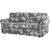 imageHVERSAILTEX Super Stretch 2 Pieces Sofa Covers for Armchair Covers Living Room Chair Slipcovers Feature Soft Thick Modern Style with Individual Cushion Cover Pet Friendly  Armchair AquaGrey