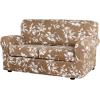 imageHVERSAILTEX Super Stretch 2 Pieces Sofa Covers for Armchair Covers Living Room Chair Slipcovers Feature Soft Thick Modern Style with Individual Cushion Cover Pet Friendly  Armchair AquaCamel
