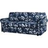 imageHVERSAILTEX Super Stretch 2 Pieces Sofa Covers for Armchair Covers Living Room Chair Slipcovers Feature Soft Thick Modern Style with Individual Cushion Cover Pet Friendly  Armchair AquaNavy