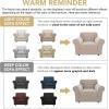 imageHVERSAILTEX Wing Chair Slipcover Chair Covers for Wingback Chairs Wingback Chair Covers Slipcovers 1 Piece Stretch Sofa Cover Furniture Protector Soft Spandex Jacquard Checked Pattern TaupeSand