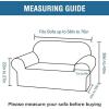 imageHVERSAILTEX Wing Chair Slipcover Chair Covers for Wingback Chairs Wingback Chair Covers Slipcovers 1 Piece Stretch Sofa Cover Furniture Protector Soft Spandex Jacquard Checked Pattern TaupeRust