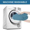 imageHVERSAILTEX Wing Chair Slipcover Chair Covers for Wingback Chairs Wingback Chair Covers Slipcovers 1 Piece Stretch Sofa Cover Furniture Protector Soft Spandex Jacquard Checked Pattern ChocolateStorm Blue