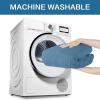 imageHVERSAILTEX Wing Chair Slipcover Chair Covers for Wingback Chairs Wingback Chair Covers Slipcovers 1 Piece Stretch Sofa Cover Furniture Protector Soft Spandex Jacquard Checked Pattern TaupeDusty Blue