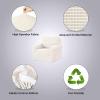 imageHVERSAILTEX Wing Chair Slipcover Chair Covers for Wingback Chairs Wingback Chair Covers Slipcovers 1 Piece Stretch Sofa Cover Furniture Protector Soft Spandex Jacquard Checked Pattern TaupeIvory