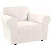 imageHVERSAILTEX Wing Chair Slipcover Chair Covers for Wingback Chairs Wingback Chair Covers Slipcovers 1 Piece Stretch Sofa Cover Furniture Protector Soft Spandex Jacquard Checked Pattern TaupeIvory