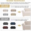 imageHVERSAILTEX Wing Chair Slipcover Chair Covers for Wingback Chairs Wingback Chair Covers Slipcovers 1 Piece Stretch Sofa Cover Furniture Protector Soft Spandex Jacquard Checked Pattern TaupeIvory