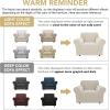 imageHVERSAILTEX Wing Chair Slipcover Chair Covers for Wingback Chairs Wingback Chair Covers Slipcovers 1 Piece Stretch Sofa Cover Furniture Protector Soft Spandex Jacquard Checked Pattern TaupeIsland Fossi