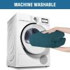 imageHVERSAILTEX Wing Chair Slipcover Chair Covers for Wingback Chairs Wingback Chair Covers Slipcovers 1 Piece Stretch Sofa Cover Furniture Protector Soft Spandex Jacquard Checked Pattern ChocolateDeep Teal