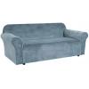 imageHVERSAILTEX Wingback Chair Covers Velvet Plush Wing Chair Slipcover 1 Piece High Stretch Wing Back Chair Slipcovers Sofa Cover Furniture Cover with Elastic Bottom CamelStone Blue