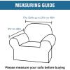 imageHVERSAILTEX Wingback Chair Covers Velvet Plush Wing Chair Slipcover 1 Piece High Stretch Wing Back Chair Slipcovers Sofa Cover Furniture Cover with Elastic Bottom CamelRust