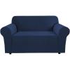imageHVERSAILTEX Wing Chair Slipcover Chair Covers for Wingback Chairs Wingback Chair Covers Slipcovers 1 Piece Stretch Sofa Cover Furniture Protector Soft Spandex Jacquard Checked Pattern TaupeNavy