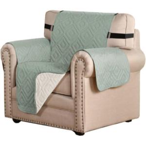 imageHVERSAILTEX Futon Cover Reversible Sofa Slipcover Furniture Protector Water Resistant 2 Inch Wide Elastic Straps Sofa Bed Pets Kids Dog Cat Fit Sitting Width Up to 70quotFuton BlackGreyDesert SageBeige