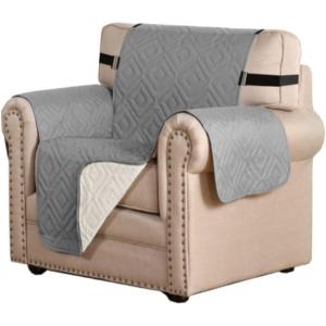 imageHVERSAILTEX Futon Cover Reversible Sofa Slipcover Furniture Protector Water Resistant 2 Inch Wide Elastic Straps Sofa Bed Pets Kids Dog Cat Fit Sitting Width Up to 70quotFuton BlackGreyLight GreyBeige