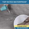 imageHVERSAILTEX 100 Waterproof Furniture Protector for Recliner Sofa Cover for Leather Sofa NonSlip Protector for Recliner Chair Cover Protect from Pets KidsDove Grey