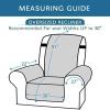 imageHVERSAILTEX 100 Waterproof Furniture Protector for Recliner Sofa Cover for Leather Sofa NonSlip Protector for Recliner Chair Cover Protect from Pets KidsTaupe