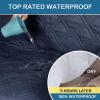 imageHVERSAILTEX 100 Waterproof Furniture Protector for Recliner Sofa Cover for Leather Sofa NonSlip Protector for Recliner Chair Cover Protect from Pets KidsNavy