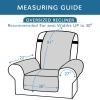 imageHVERSAILTEX 100 Waterproof Furniture Protector for Recliner Sofa Cover for Leather Sofa NonSlip Protector for Recliner Chair Cover Protect from Pets KidsOff White