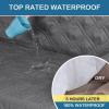 imageHVERSAILTEX 100 Waterproof Sofa Slipcover Washable Armchair Cover NonSlip Furniture Protector for Living Room Couch Cover for Pets Chair Cover with Puppy Paw Silicone Backing Armchair BlackGrey